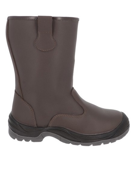 Singer Safety GR400F botte de sécurité cuir hydrofuge fourrée S3 FO SR