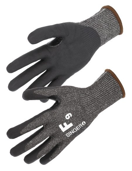 Singer Safety PHS500 gant anti-coupure F nitrile mousse