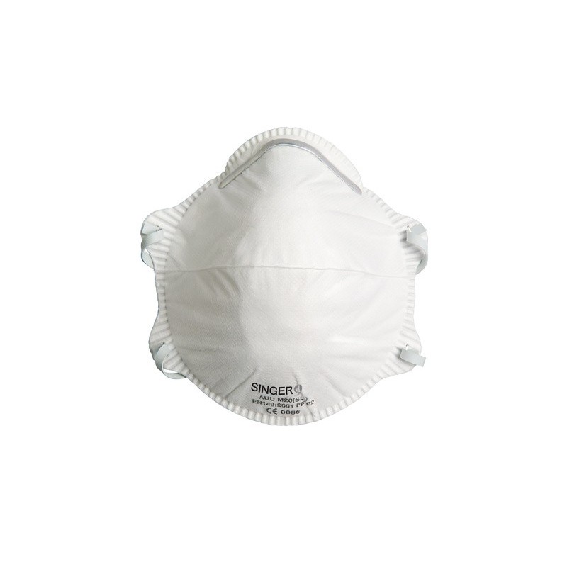 SINGER AUUM20SL Demi-masque classique FFP2 NR D boîte de 20