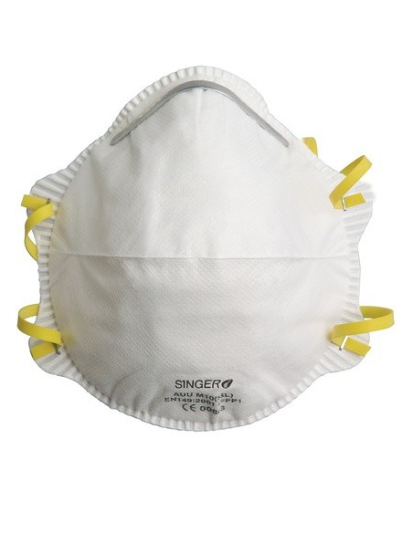 SINGER AUUM10SL Demi-masque classique FFP1 NR D boîte de 20
