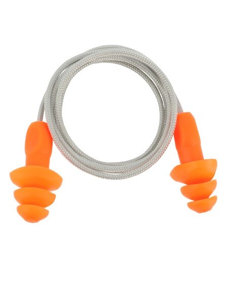 SINGER HGB25C200 Bouchons d’oreille réutilisables TPE avec cordon SNR 32 dB