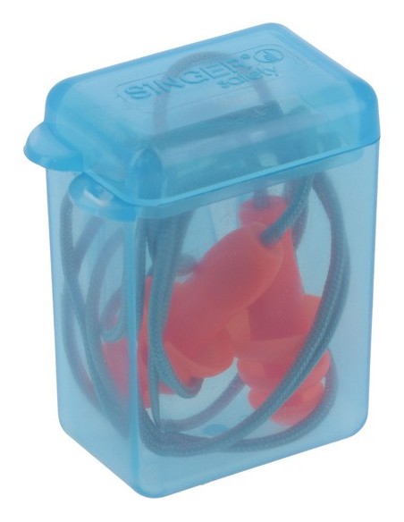 SINGER HGB25C50 Bouchons d’oreille TPE avec étui SNR 32 dB x 50