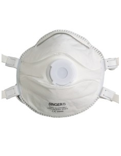 SINGER AUUM30VSL Demi-masque classique avec valve FFP3 NR D boîte de 5