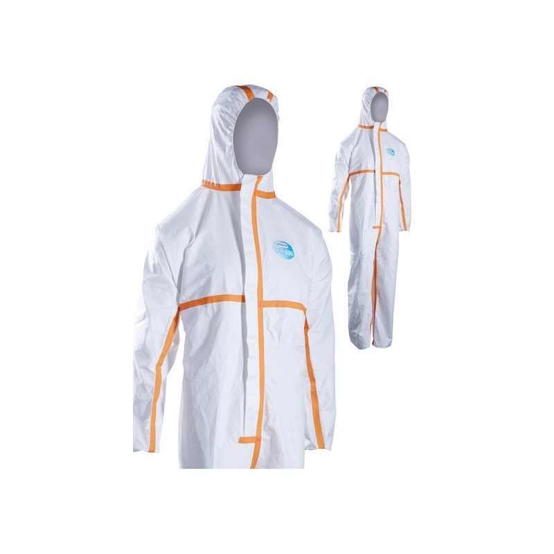 SINGER PLY600 Combinaison de protection chimique type 4 5 6 microporeuse