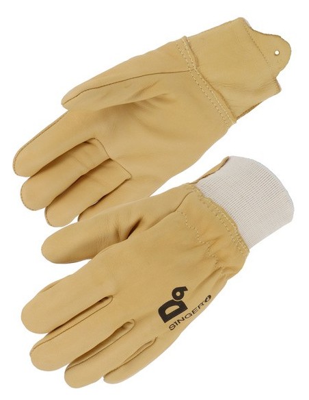 Gant fleur bovin hydrofuge doublé Kevlar SINGER 50GHBBK