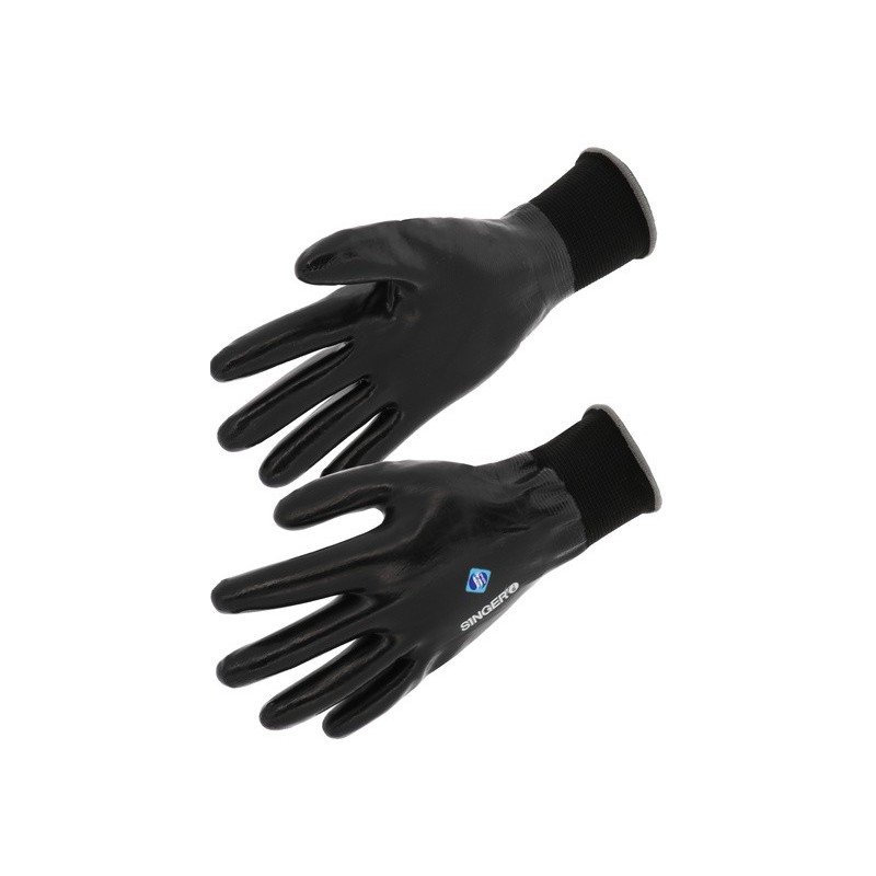 Gant nitrile tout enduit jauge 15 SINGER NYM157NB