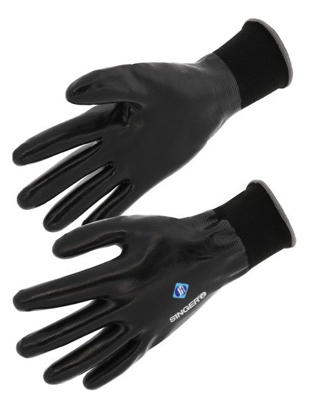 Gant nitrile tout enduit jauge 15 SINGER NYM157NB