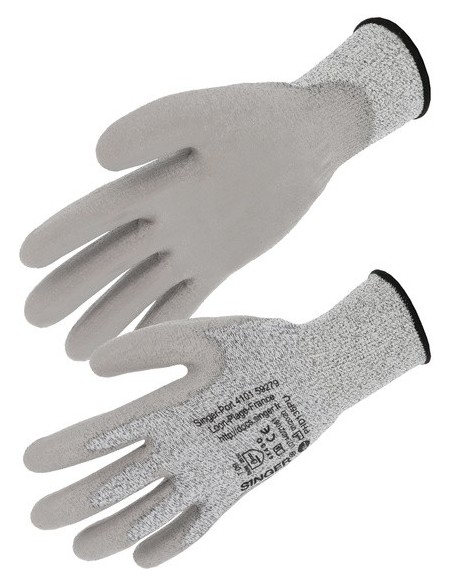 Gant anti-coupure PEHD PU jauge 13 SINGER PHD135PU