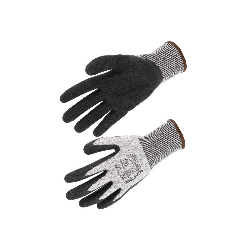 Gant anti-coupure PEHD latex crêpé SINGER PHD335LAT