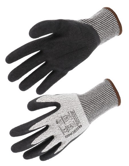 Gant anti-coupure PEHD latex crêpé SINGER PHD335LAT