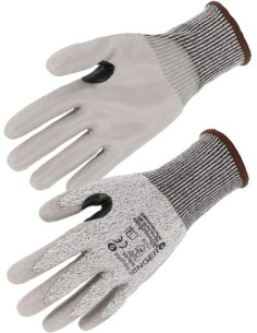 Gant anti-coupure PEHD PU renfort nitrile SINGER PHD335PUR