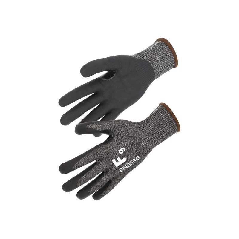 Gant anti-coupure PEHD nitrile mousse SINGER PHS500
