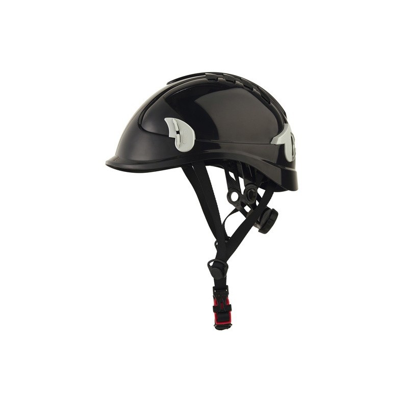 Casque monteur ventilé avec attaches pour lampe frontale SINGER ALPINBK