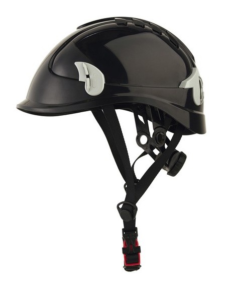 Casque monteur ventilé avec attaches pour lampe frontale SINGER ALPINBK