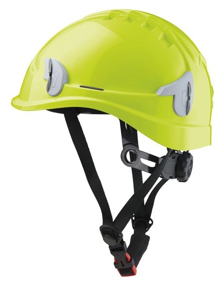Casque monteur ventilé avec attaches pour lampe frontale SINGER ALPINHV