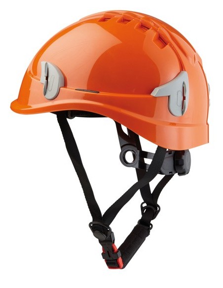 Casque monteur ventilé avec attaches pour lampe frontale SINGER ALPINO