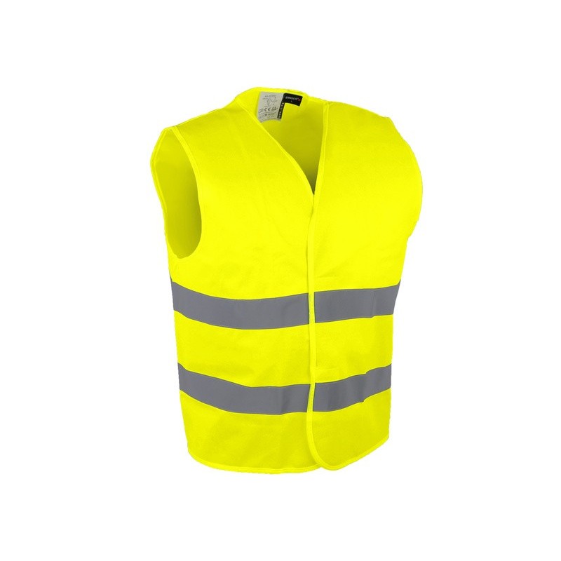 Gilet haute visibilité jaune polyester SINGER GILA