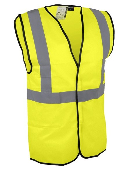 Gilet haute visibilité jaune 3 bandes SINGER VPLGILJ00