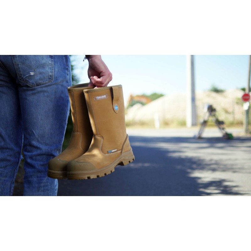 Botte de sécurité cuir mixte HERACLES S7 | S24