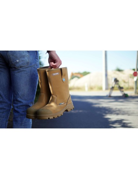 Botte de sécurité cuir mixte HERACLES S7 | S24