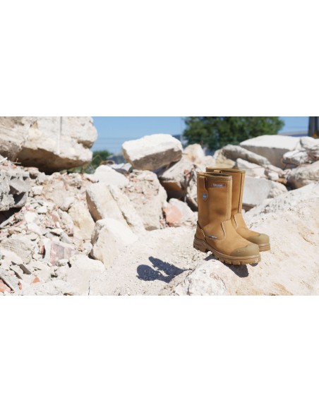 Botte de sécurité cuir mixte HERACLES S7 | S24