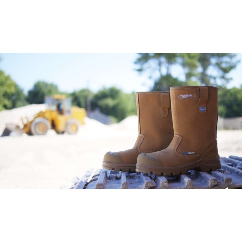 Botte de sécurité cuir mixte HERACLES S7 | S24