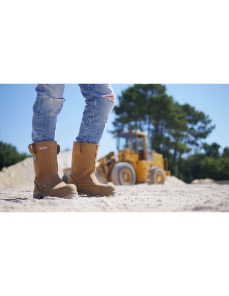 Botte de sécurité cuir mixte HERACLES S7 | S24
